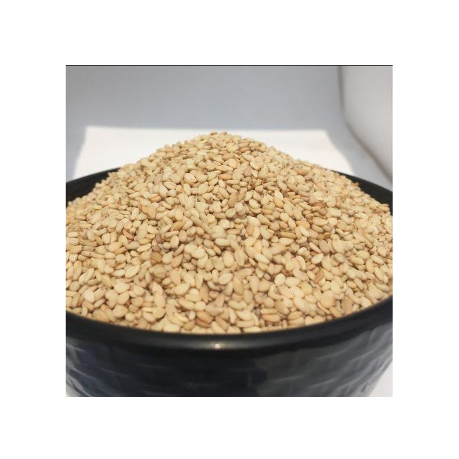 100% Pure White Hulled Sesame Seeds – Fresh & Natural